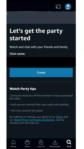 Amazon Watch Party Here s how to watch movies shows with friends